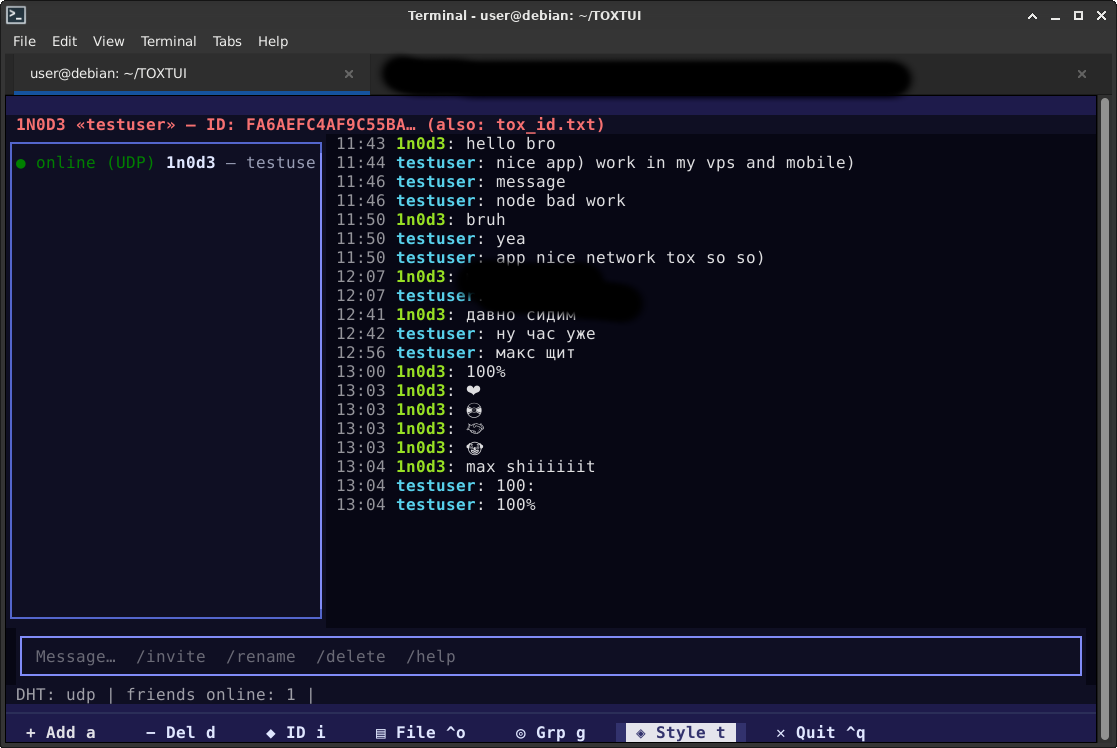 TOXTUI — terminal, screen 4